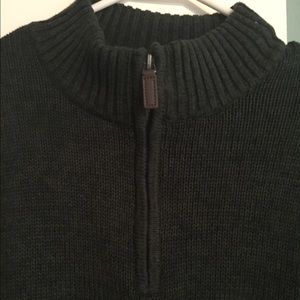 Men's Quarter Zip Chaps Sweater
