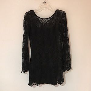 Black Lace Dress From Urban