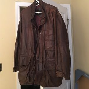 Leather jacket
