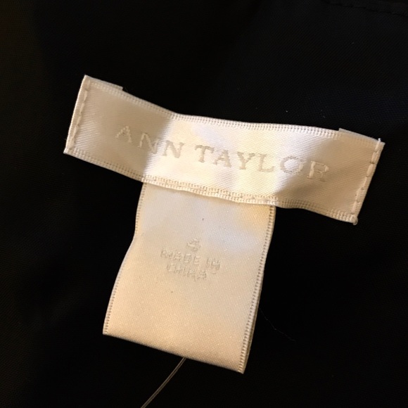 Ann Taylor Black Strapless Dress NWOT - Picture 4 of 4