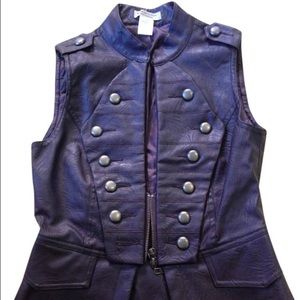 Moon Collection Leather Vest
