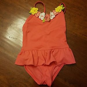 Gymboree coral swim suit