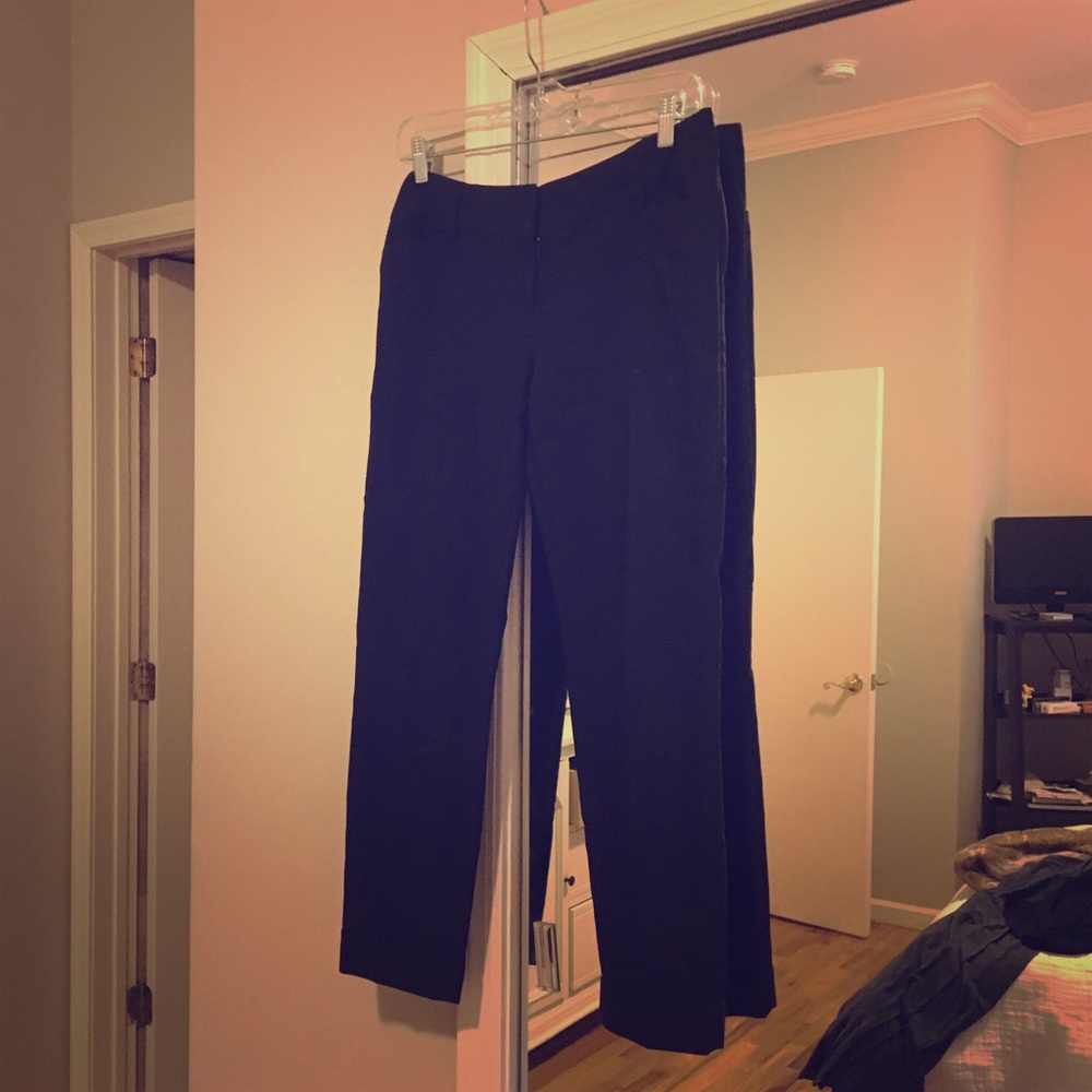 Express black editor pants- ankle length