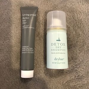 Sephora Haircare travel duo:: LivingProof & Drybar