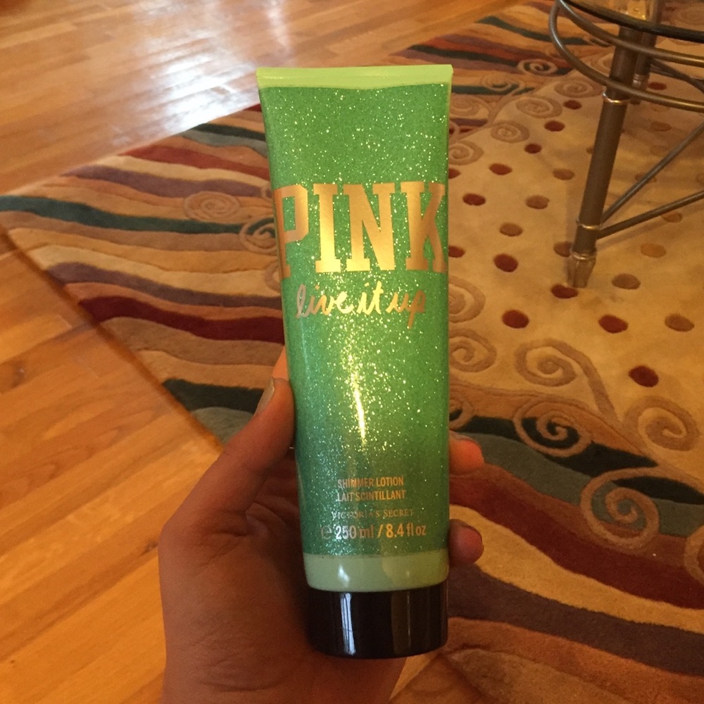 Victoria's Secret "Live It Up" Shimmer lotion
