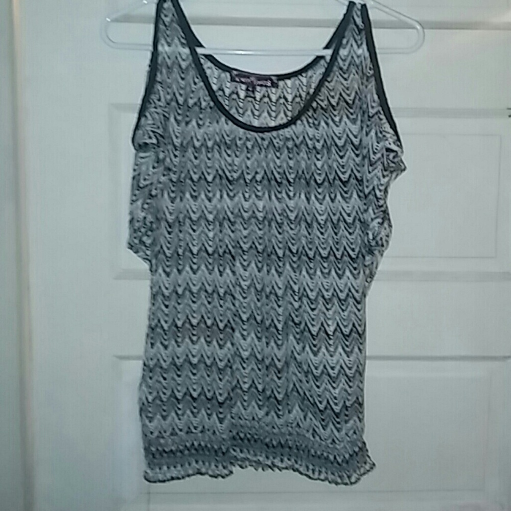 Almost famous sheer top