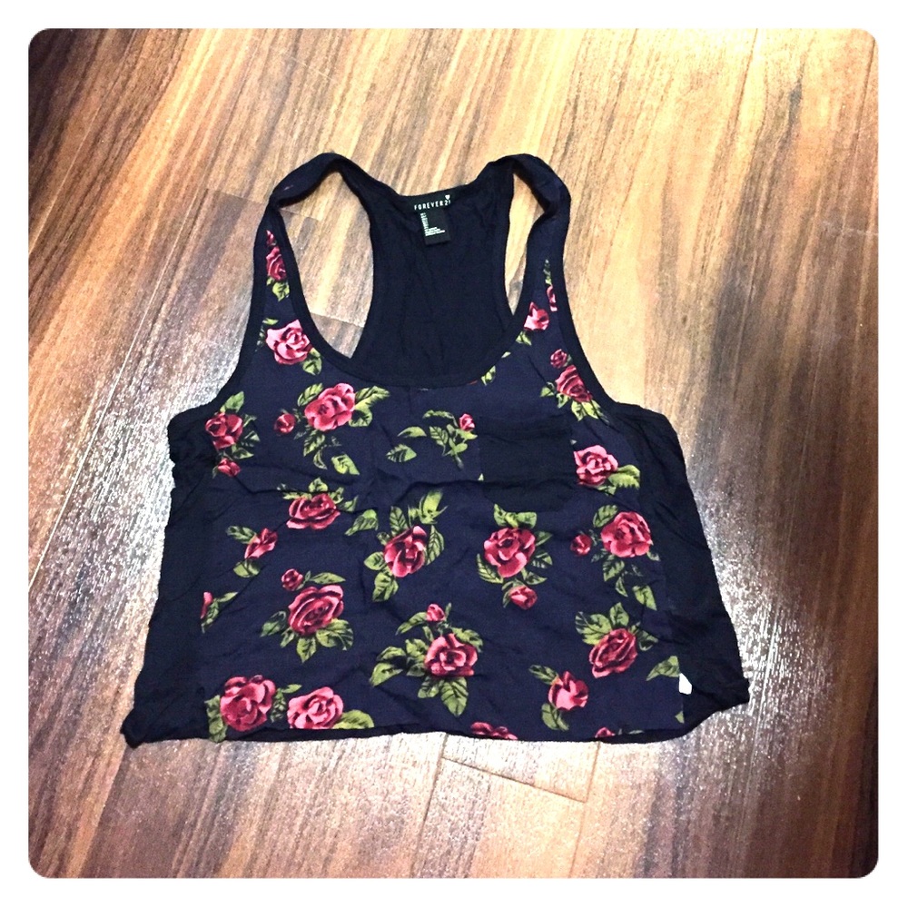 Floral Crop Top