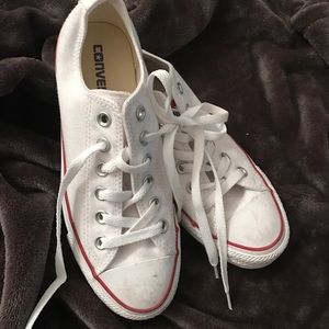 Converse White Low Tops