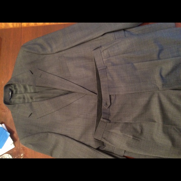 Brooks Bros Grey Check 2 piece Suit - Picture 4 of 4