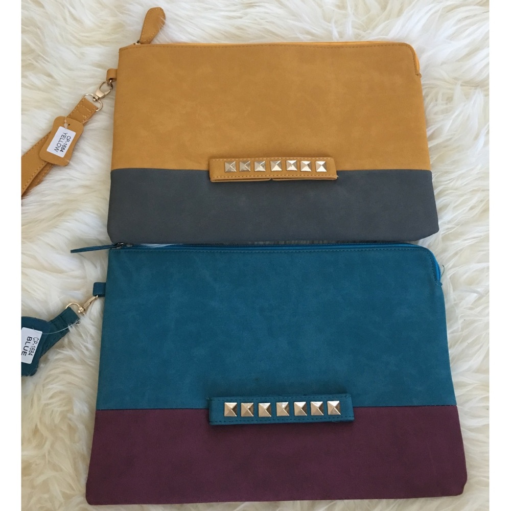 🆕Colorblock Wristlet