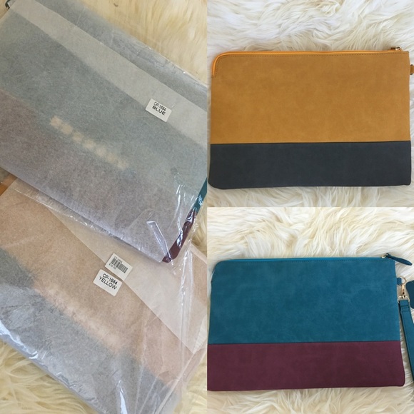 🆕Colorblock Wristlet - Picture 2 of 4