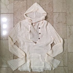 Sheer Abercrombie Hoodie