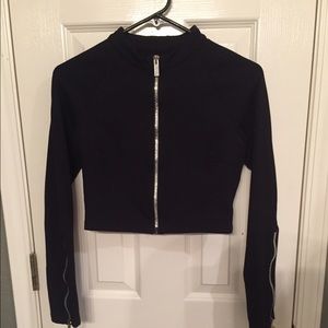 Bebe sport crop jacket
