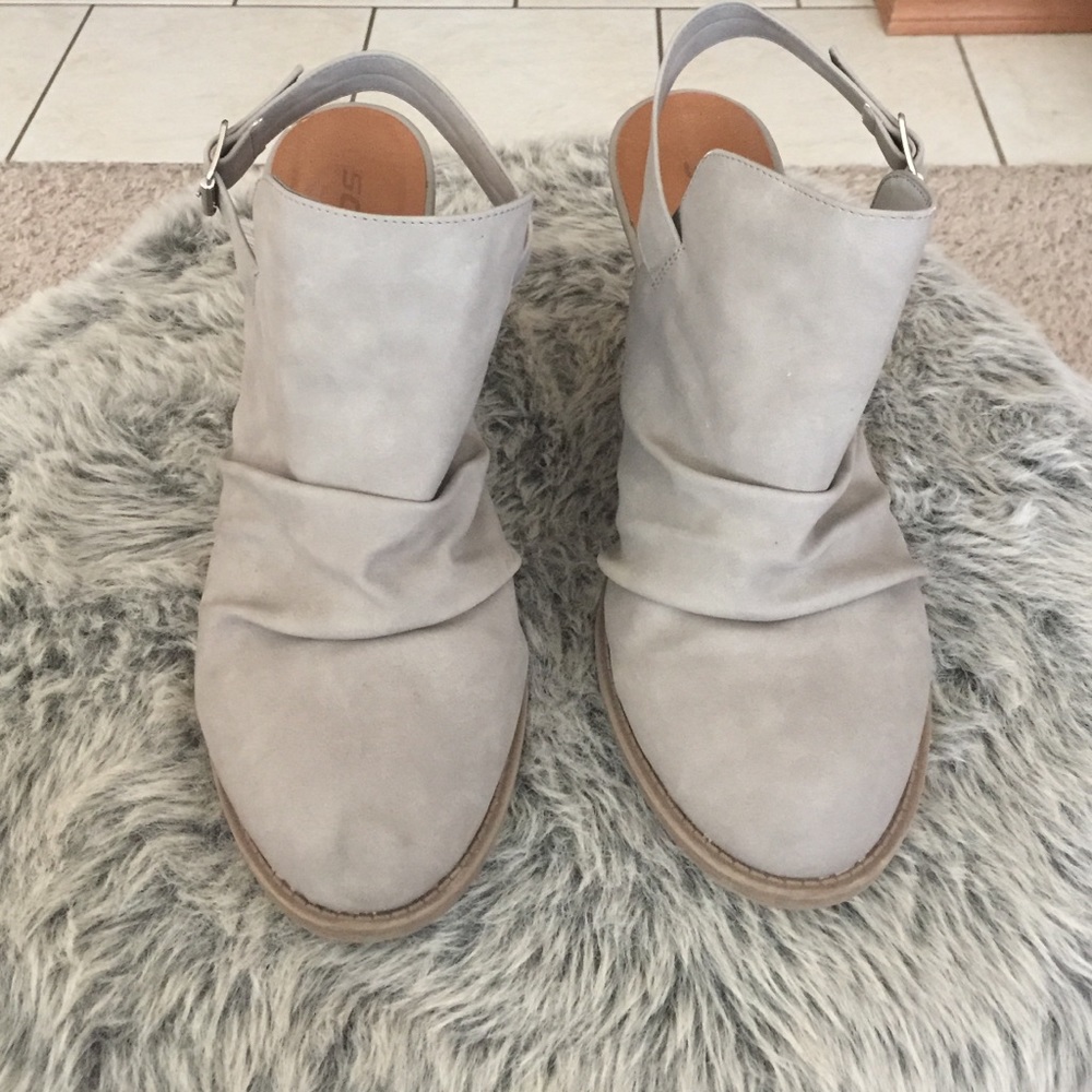 Open back booties