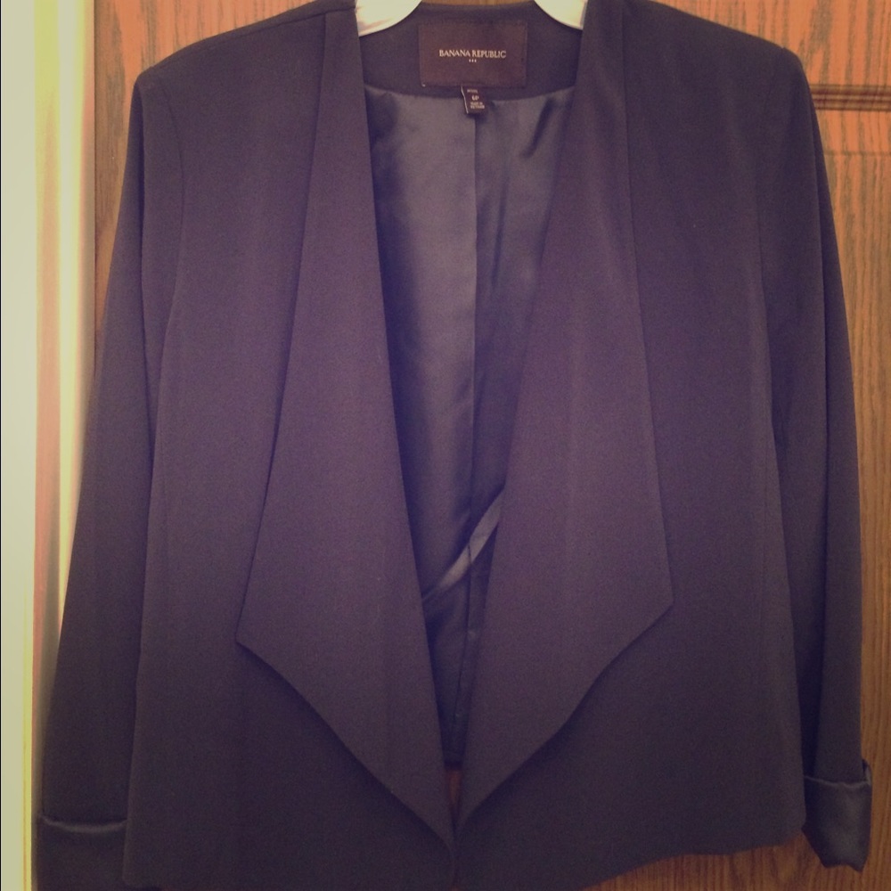 Banana Republic Navy Blazer