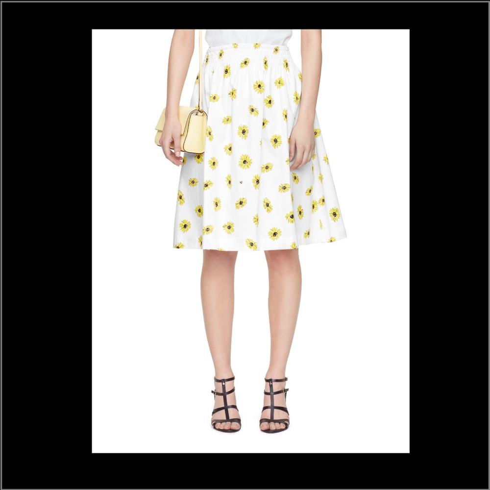 Kate spade floral skirt
