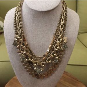 Stella and Dot Gold Sutton Necklace