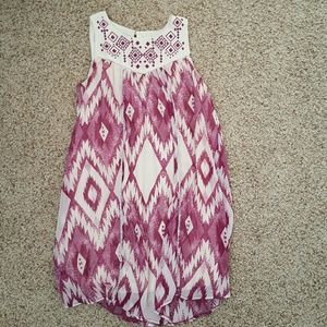 Magenta Swing Dress
