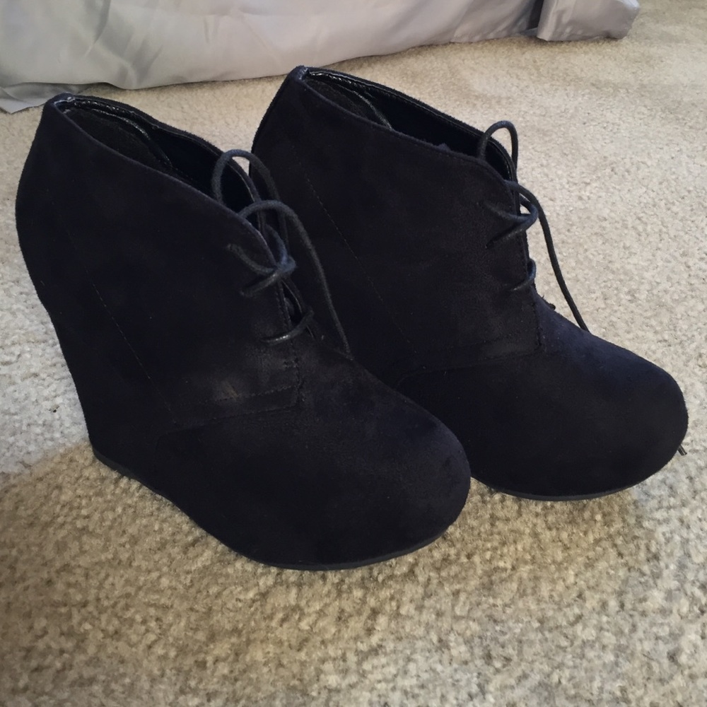 Black booties