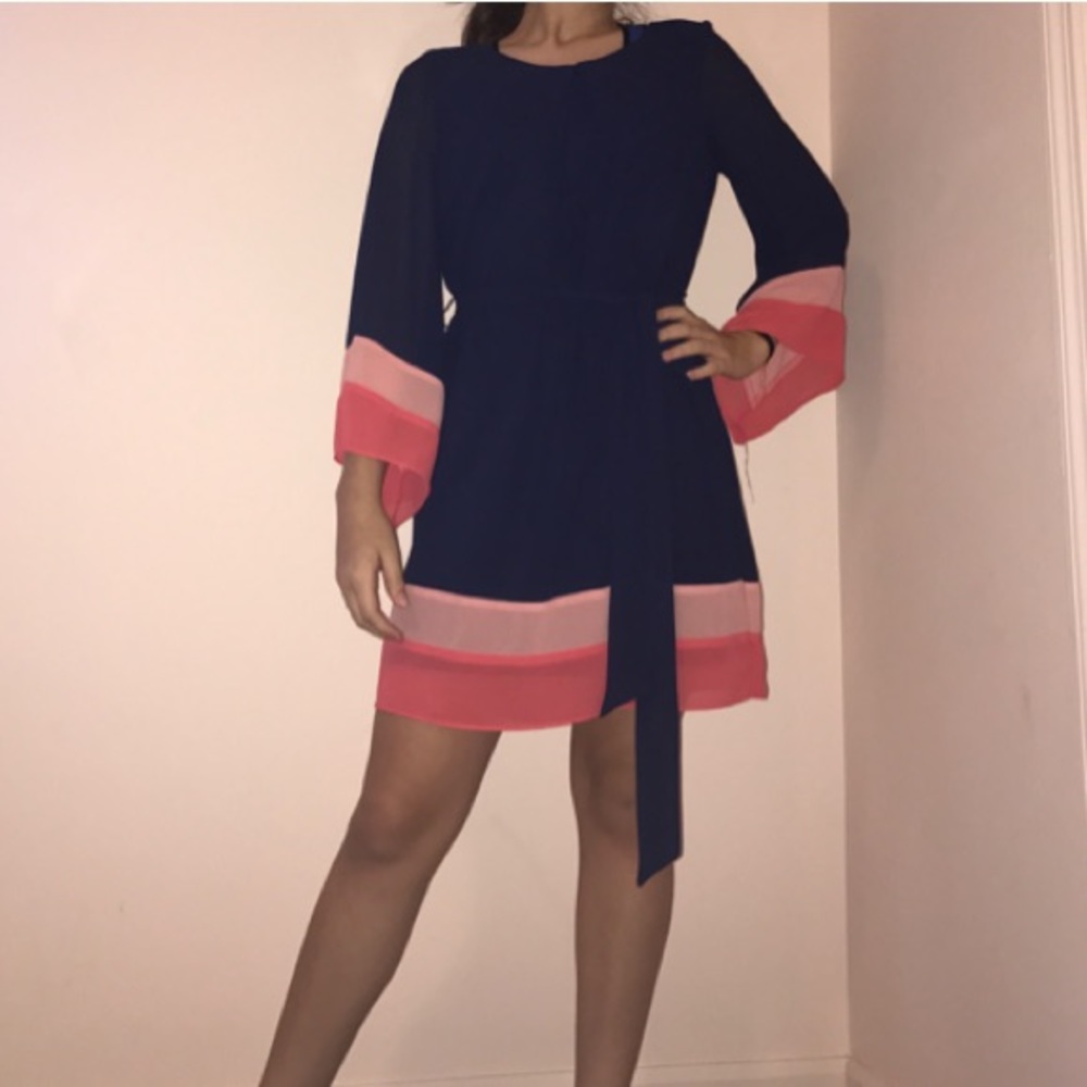 Navy blue dress from A.BYER