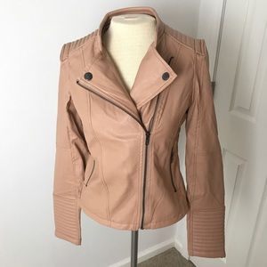 Baby Pink Moto Jacket💟