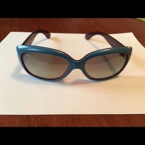 Ray Ban Jackie Ohh Sunglasses in Blue - Bordeaux