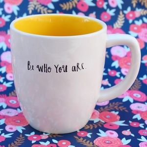 Rae Dunn "Be Who You Are" mug