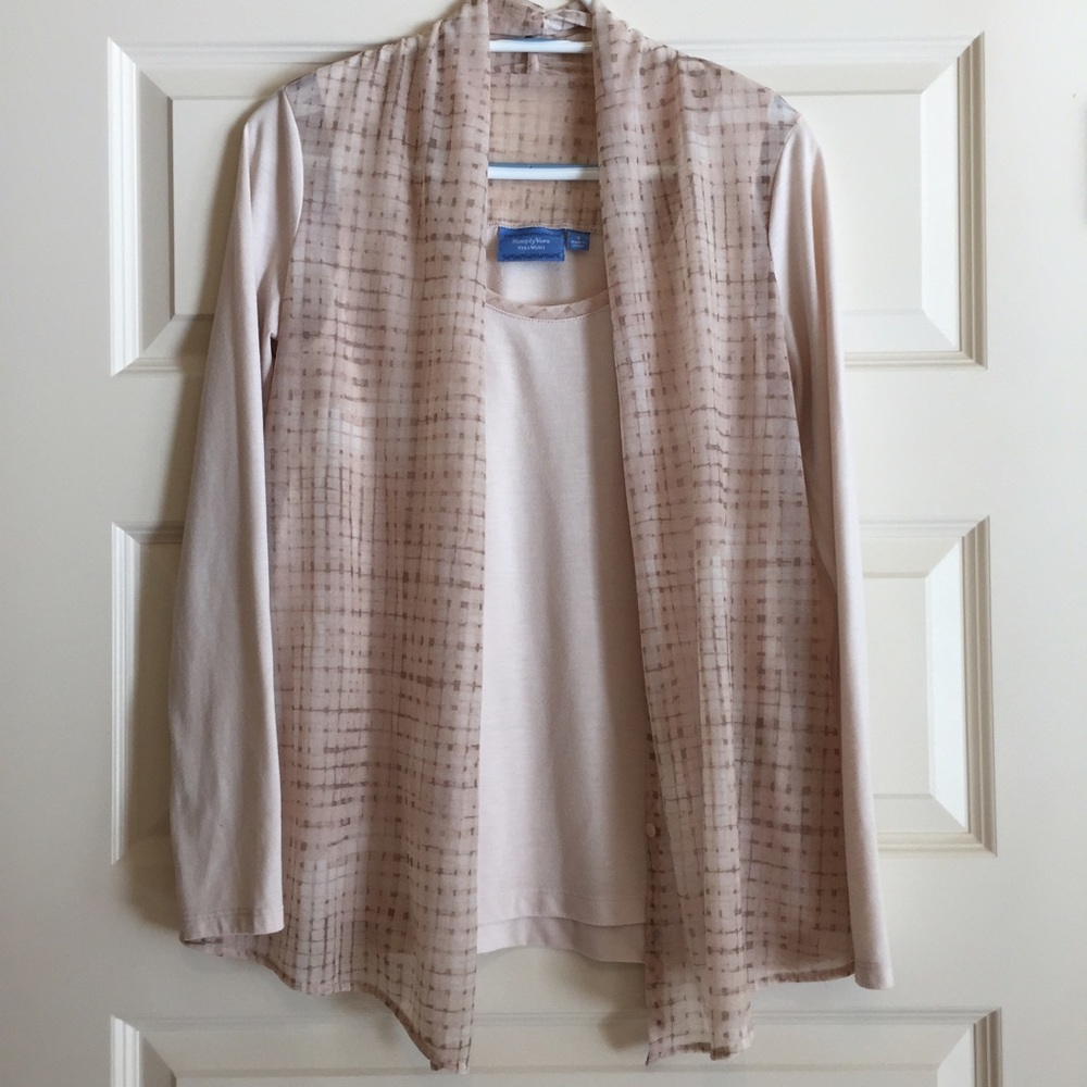 Simply Vera layered blouse