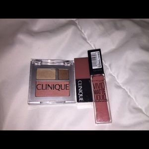 Clinique and maybelline makeup bundle