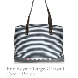 New Rue Royale Carryall Tote & Pouch