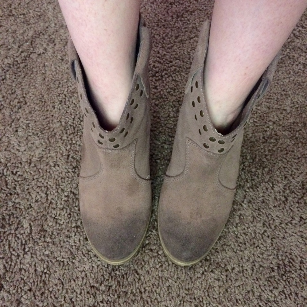 STEVE MADDEN Dip-Dyed Boots