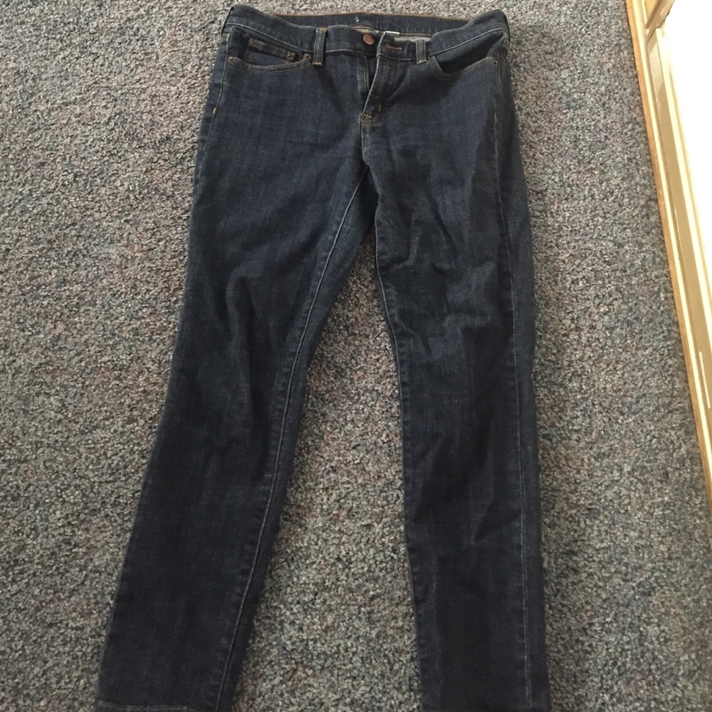 J Crew Matchstick jeans