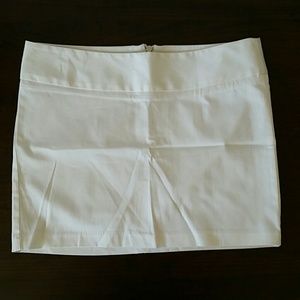 NWOT White Mini Skirt
