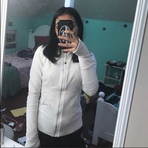 White lululemon jacket