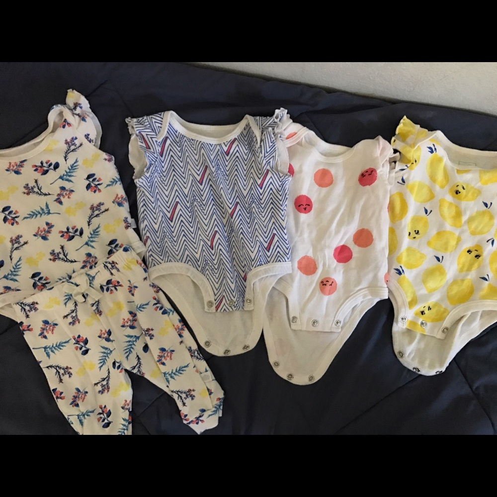 Baby girl clothes and set