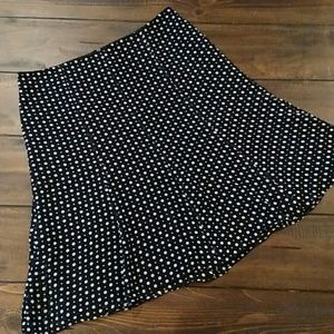 Silk Mermaid Cut Skirt