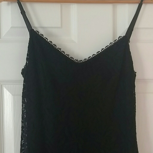 Black long spaghetti dress - Picture 3 of 4