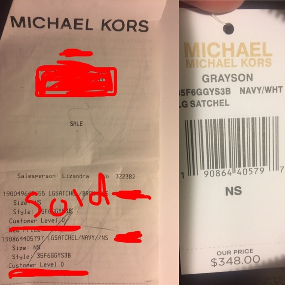 🎉HP🎉🎈sale🎈Micheal Kors logo satchel - Picture 3 of 4