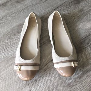 Cole Haan nude ballet flats size 9