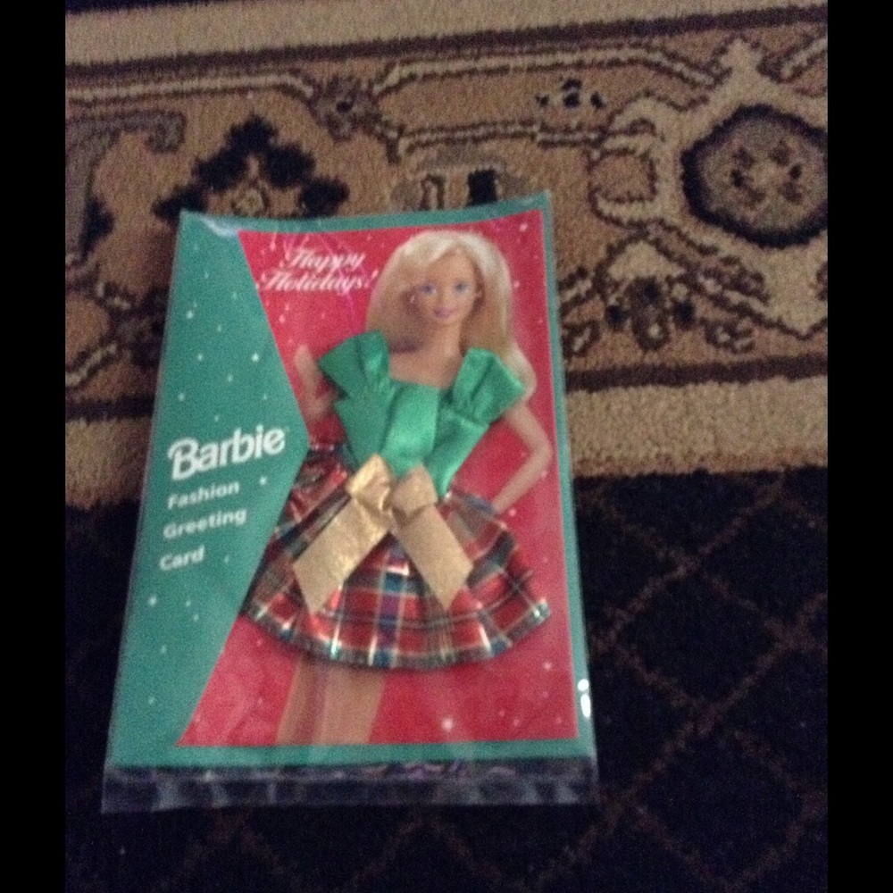 Holiday Special Edition Barbie Card