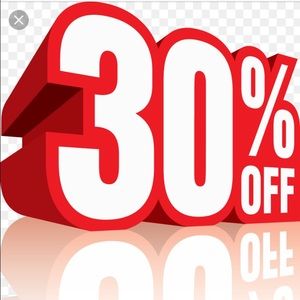 30% off this weekend