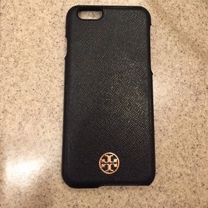 Black Tory Burch iPhone 6 phone case