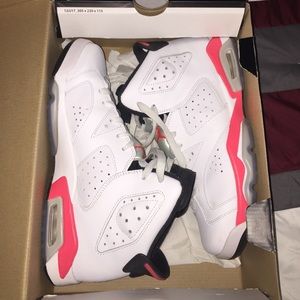 Air Jordan 6 Retro BG white/infrared