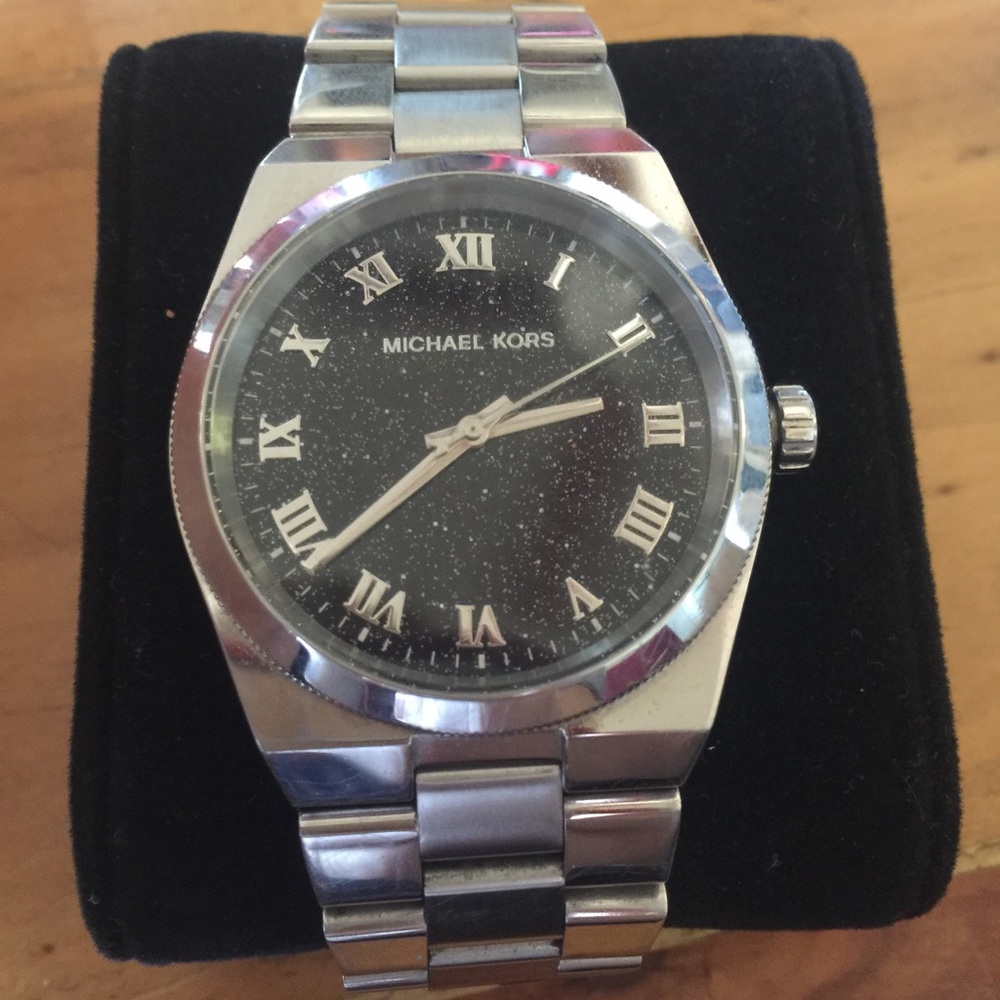 Michael Kors Watch with Sparkly Face!