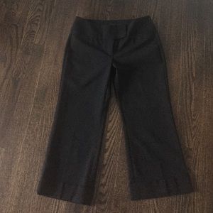 Express The Editor Dressy Black Capris Size 2