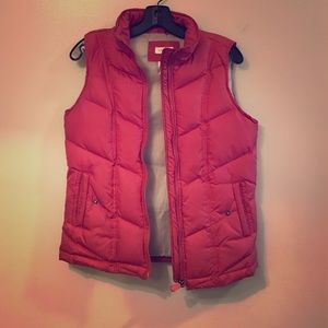 Maurice's Pink Puffer Vest