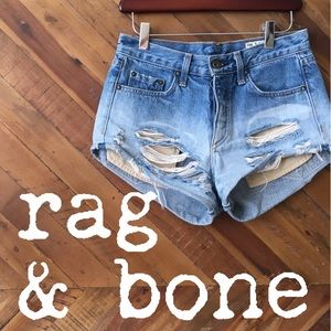Rag & Bone Marilyn Ombré Shorts