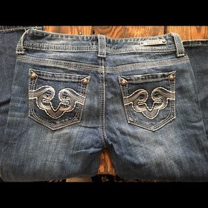 Express Rerock flare jeans