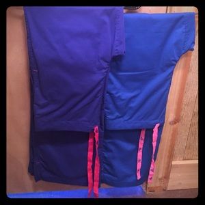 Med Couture scrub pants! 💜💙💜💙💜