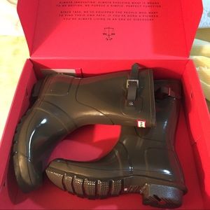 Short Gloss Hunter Boots !